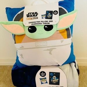 Star Wars Character pillow and throw blanket